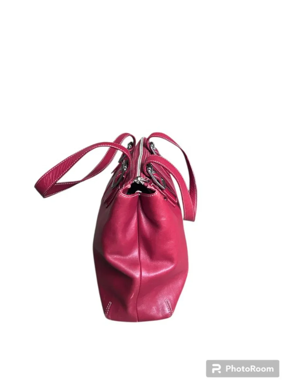 Coach Vintage Red 9554 Leather Shoulder Bag